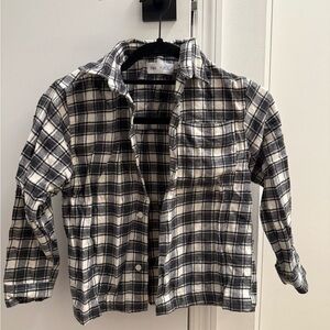 Zara winter Checkered flannel shirt